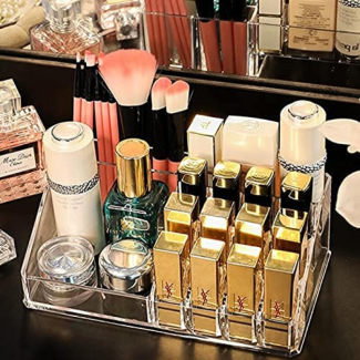 Cosmetic Organizer Lipstick Stand Holder with Removable Drawers and Display Price in Pakistan | LAPTAB