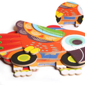 Vehicles Shape Puzzle Game for Kids - Develop Motor Skills & Cognition Price in Pakistan | LAPTAB