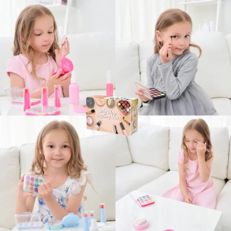 Senrokes Pretend Makeup Kit for Kids - Safe, Non-Toxic Toy for Ages 3-6 Price in Pakistan | LAPTAB