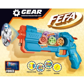 GEAR Smoke Gun with Lights and Sounds - Transparent Design for Kids Price in Pakistan | LAPTAB