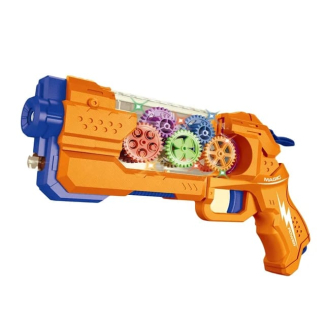 GEAR Smoke Gun with Lights and Sounds - Transparent Design for Kids Price in Pakistan | LAPTAB