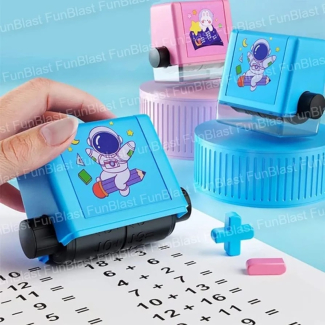 Addition and Subtraction Roller Stamps for Engaging Math Practice