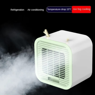 Portable Air Cool Fan with Adjustable Speeds and Ice Crystal Compatibility Price in Pakistan | LAPTAB