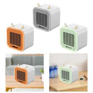 Portable Air Cool Fan with Adjustable Speeds and Ice Crystal Compatibility