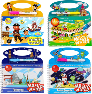 Water Wow! Reusable Magical Water Books for Children - Activity Pad