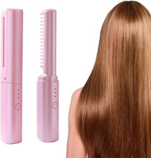 2in1 Wireless Rechargeable Travel hair comb