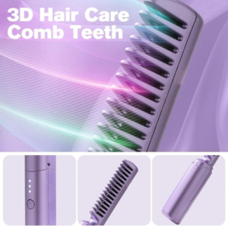 2in1 Wireless Rechargeable Travel Hair Comb with Dual Voltage Compatibility Price in Pakistan | LAPTAB