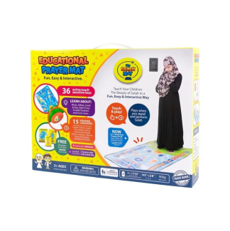 Kids Muslim Prayer Rug - Soft, Colorful Salah Mat for Learning Prayer Price in Pakistan | LAPTAB