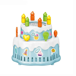BUBBLE CAKE WITH LIGHTS - High Output Bubble Machine in Blue/Pink Price in Pakistan | LAPTAB