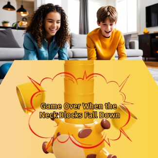 Giraffe Neck Stacking Game Toy Set - Fun for Kids and Family Game Nights Price in Pakistan | LAPTAB