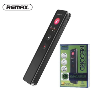 Remax Digital Voice Recorder with USB Charging and Music Playback Mode