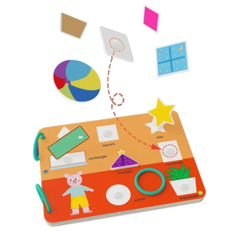 Montessori Baby Educational Toy - Kid Quiet Busy Book for Toddlers 2-4 Price in Pakistan | LAPTAB