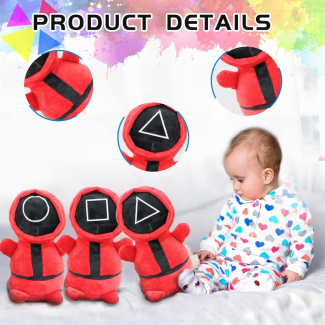 Squid Game Punch Me Stuffed Toy - Interactive Fun for Kids and Fans Price in Pakistan | LAPTAB