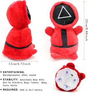 Squid Game Punch Me Stuffed Toy - Interactive Fun for Kids and Fans Price in Pakistan | LAPTAB