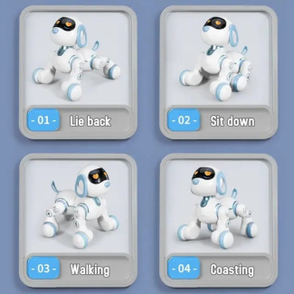 Remote Control Sensor Robot Dog with USB Charging - Ages 3+ Price in Pakistan | LAPTAB