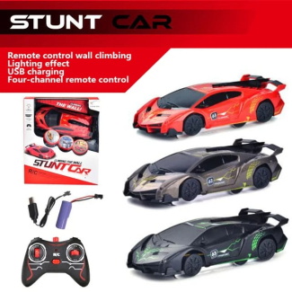 Remote Control Wall Climbing Toy Car with Lights and Music Price in Pakistan | LAPTAB
