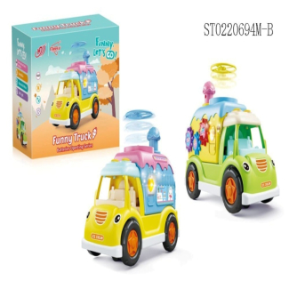 FunBlast Electric Funny Activity Truck with Lights and Sounds for Kids
