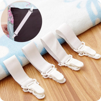 4pcs Adjustable Bed Sheet Fixing Clips for Secure Fit and Comfort Price in Pakistan | LAPTAB