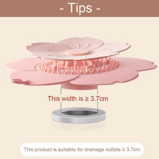 Silicone Flower Shape Drain Hair Catcher for Kitchen and Bathroom Use Price in Pakistan | LAPTAB