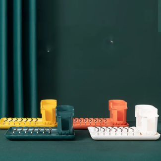 2-in-1 Plastic Plates and Cutlery Holder for Kitchen Organization Price in Pakistan | LAPTAB