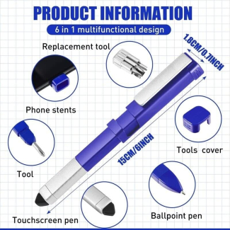 4 In 1 Portable Pen and Screwdriver Tool Kit - Multi Tool for Daily Use Price in Pakistan | LAPTAB