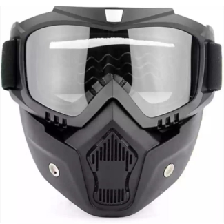 Google safety mask for bike