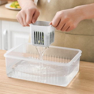 Food Storage Box with Lid and 6 Compartments for Kitchen Organization Price in Pakistan | LAPTAB