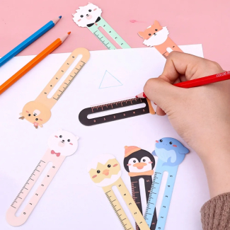 Cute Bear Cartoon Animal Bookmark and Mini Ruler for Kids Price in Pakistan | LAPTAB