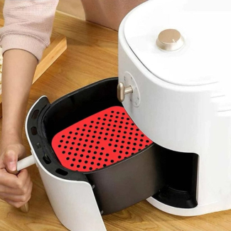 Befospey Reusable Silicone Air Fryer Baking Mat, 8.5