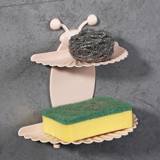 Little Bee Double Layer Drain Rack - Durable ABS Soap Holder for Kitchen & Bath Price in Pakistan | LAPTAB