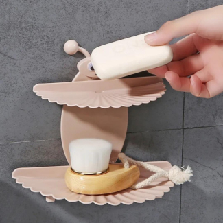 Little Bee Double Layer Drain Rack - Durable ABS Soap Holder for Kitchen & Bath Price in Pakistan | LAPTAB