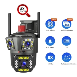 4MP Dual Screen Color Night Vision Camera with Motion Tracking and Alerts Price in Pakistan | LAPTAB