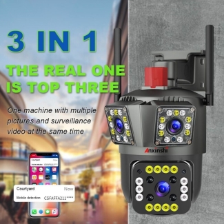 4MP Dual Screen Color Night Vision Camera with Motion Tracking and Alerts Price in Pakistan | LAPTAB