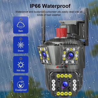 4MP Dual Screen Color Night Vision Camera with Motion Tracking and Alerts Price in Pakistan | LAPTAB
