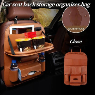 Ergocar Car Back Seat Organizers with Tablet Holder and Storage Pockets