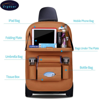 Ergocar Car Back Seat Organizers with Tablet Holder and Storage Pockets Price in Pakistan | LAPTAB