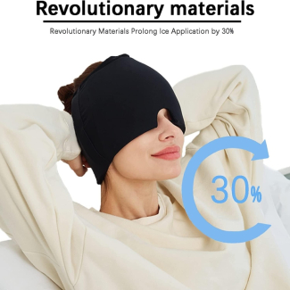 HAQIUBOO Headache Relief Hat - Stretchable Migraine Cap with Cold Compress Price in Pakistan | LAPTAB