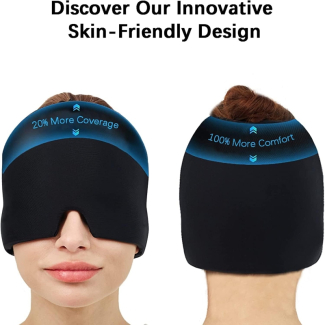 HAQIUBOO Headache Relief Hat - Stretchable Migraine Cap with Cold Compress Price in Pakistan | LAPTAB