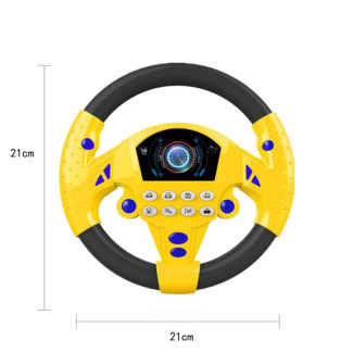 Car Steering Toy for Toddlers with Lights and Sounds, 360-Degree Movement Price in Pakistan | LAPTAB