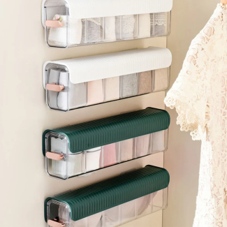 Wall Mounted Storage Box for Underwear and Small Accessories Organizer Price in Pakistan | LAPTAB