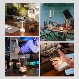 Mini Magnetic LED Desk Lamp - Cordless, Rechargeable, Adjustable Brightness Price in Pakistan | LAPTAB