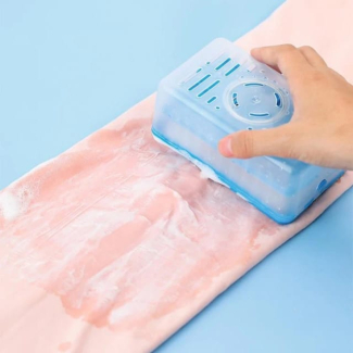 Durable Foaming Soap Dish with Drain and Storage Lid for Easy Use