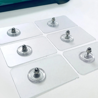 Transparent Strong Bearing Screw Wall Hangers - Self-Adhesive Storage Hooks Price in Pakistan | LAPTAB