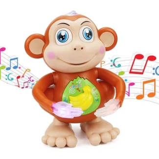 Dancing Monkey Battery Operated Toy with Lights and Sounds for Kids Price in Pakistan | LAPTAB