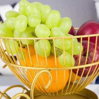 Bicycle-Shaped Fruit Storage Basket with Multiple Wire Layers, Black Finish Price in Pakistan | LAPTAB