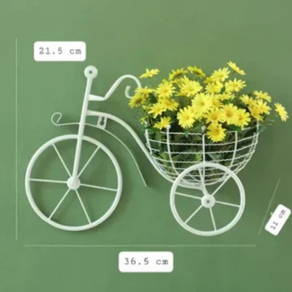 Bicycle Design Wall Mounted Flower Basket for Indoor and Outdoor Use Price in Pakistan | LAPTAB