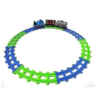 Thomas Cartoon Train Track Set - 11 Pieces with Battery Operated Engine Price in Pakistan | LAPTAB