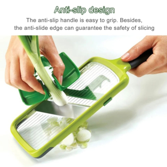 Fruit and Vegetable Slicer with Hand Guard 