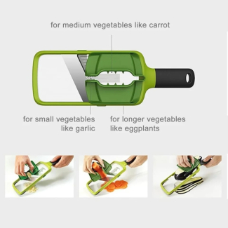 Fruit and Vegetable Slicer with Hand Guard for Safe and Easy Cutting Price in Pakistan | LAPTAB