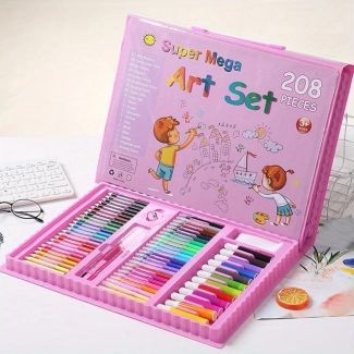 208 Pcs Watercolor Pen Set for Creative Painting and Art Projects Price in Pakistan | LAPTAB